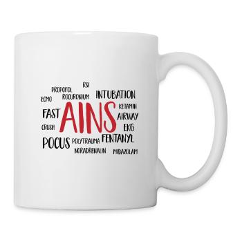 ains cloud - Mug - white - Right