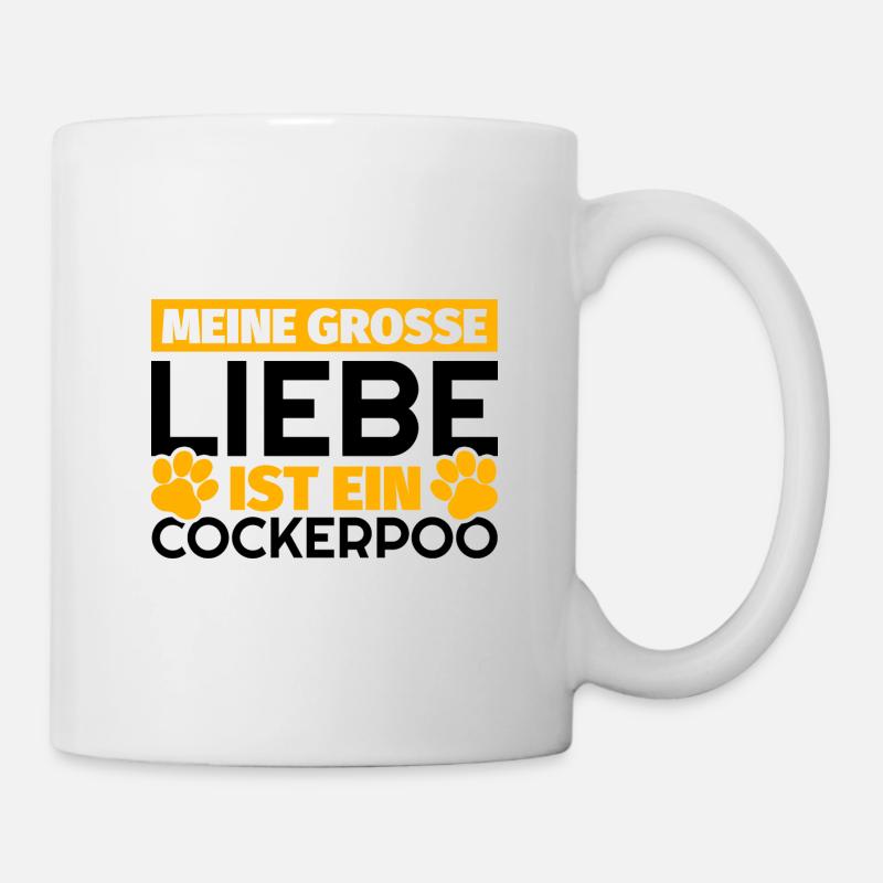 Cockerpoo Geschenke lustig - Tasse - Weiß