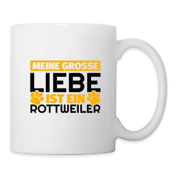 Rottweiler Geschenke lustig - Tasse - Weiß - Rechts