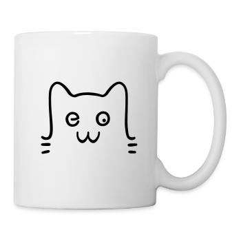 meow cat - Mug - white - Right