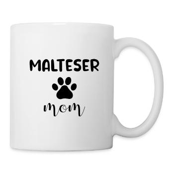 Malteser Mom - Tasse - Weiß - Rechts