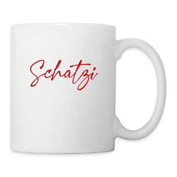 Schatzi - Mug blanc - blanc - Droite