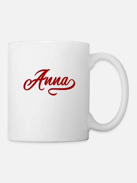 Anna Jahrgang - Tasse - Weiß