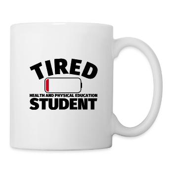 Health and physical education student funny G - Mug - white - Right