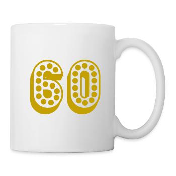 ANNIVERSARY. HAPPY BIRTHDAY. HAPPY BIRTHDAY. - Mug - white - Right