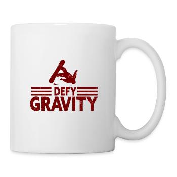 Skiing Snowboard Mountains Holiday Snow Freestyle - Mug - white - Right