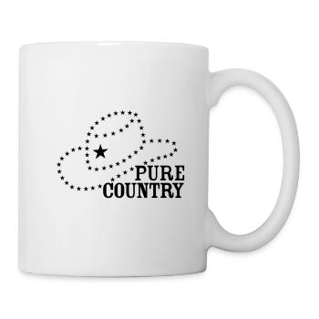 PURE COUNTRY COWBOY HUT - Tasse - Weiß - Rechts