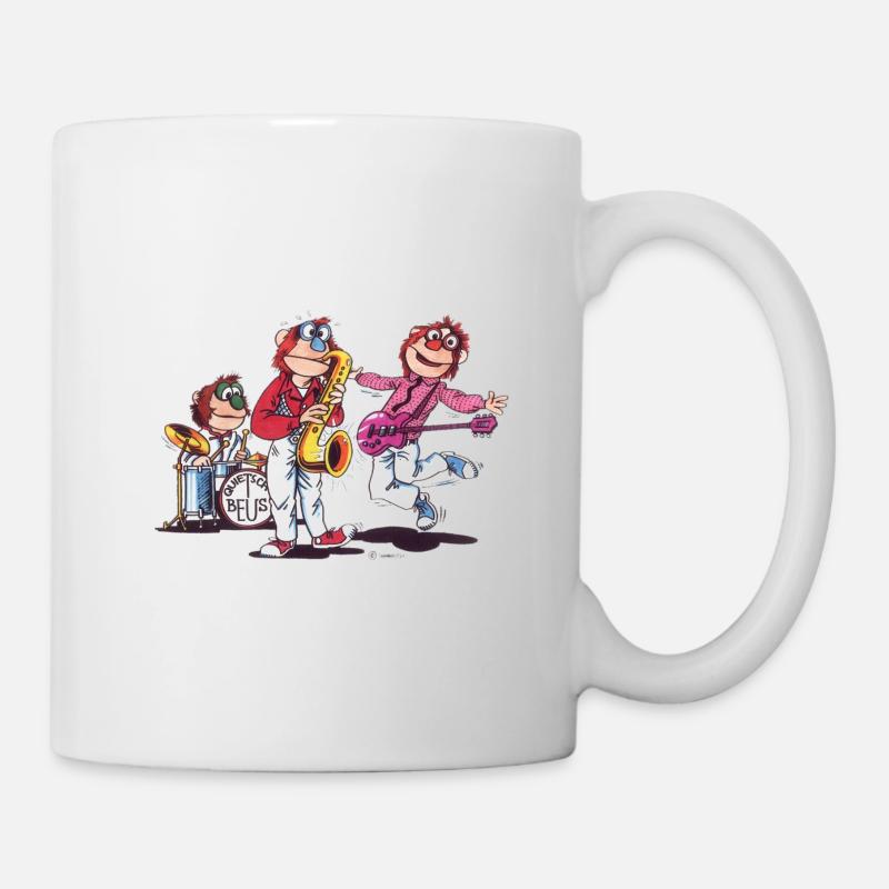 Quietschbeus - Tasse - Weiß