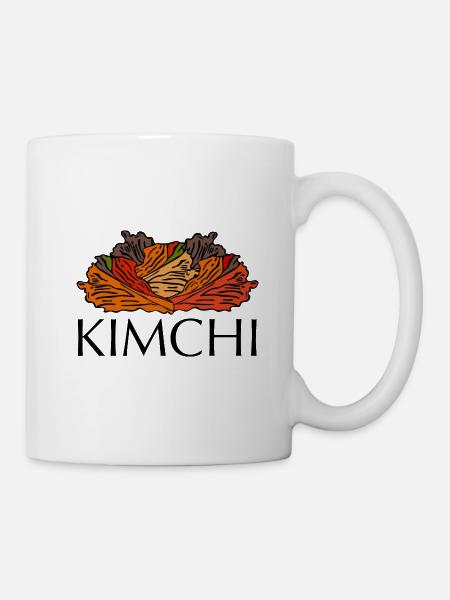 I ♡ Kimchi | 한국 | Korean Food | Korea | 김치 - Tasse - Weiß