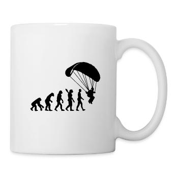 Paragliding Paragliding Paraglider Sport - Mug - white - Right