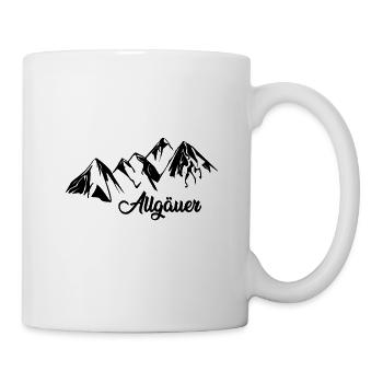 Allgäuer | Allgäu - Tasse - Weiß - Rechts