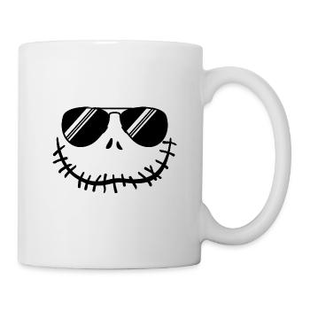 Lunettes de soleil citrouille Bébé Enfants Costume d’Halloween - Mug blanc - blanc - Droite