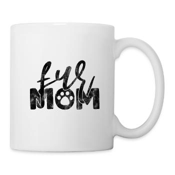 maman fourrure - Drôles de dictons de chat - Mug blanc - blanc - Droite