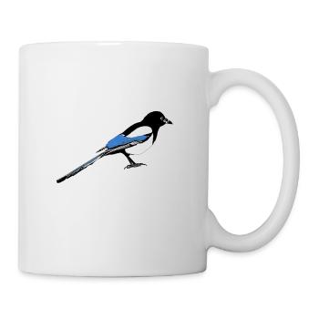 Elster - Tasse - Weiß - Rechts
