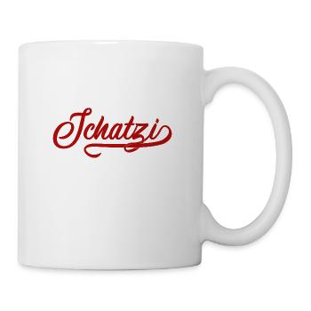 Schatzi Vintage - Mug blanc - blanc - Droite
