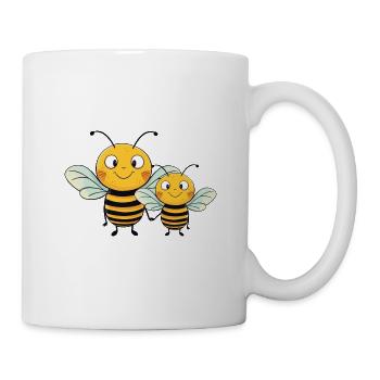 Honey Bees Beekeeper Child Insect Nature Cute Baby - Mug - white - Right