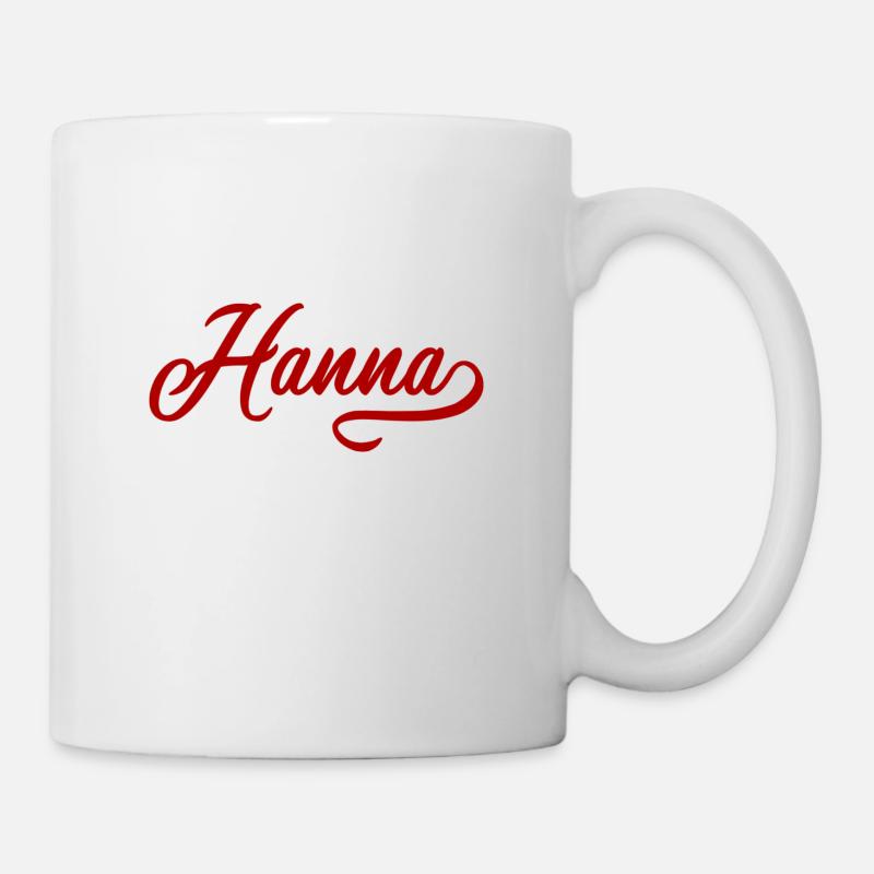 Hanna vintage name - Mug blanc - blanc