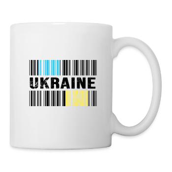 UKRAINE support Kiev Zelensky slava ukraini - Mug - white - Right