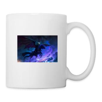 Night Rider- Black Pegasus - Mug - white - Right