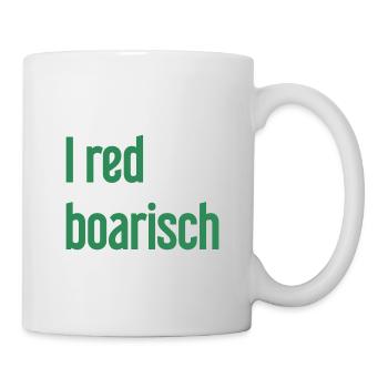 I red boarisch - Mug - white - Right