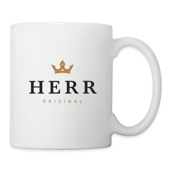 Logo de la famille Mr. Original - Mug blanc - blanc - Droite