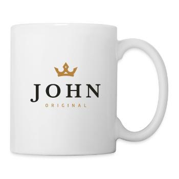 John Original Familienlogo - Tasse - Weiß - Rechts