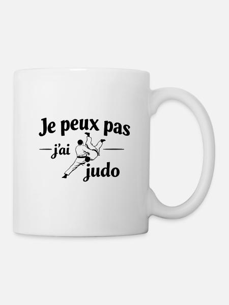 Ich kann nicht. Ich habe Judo – Humor, Sport, Kampfkünste. - Tasse - Weiß