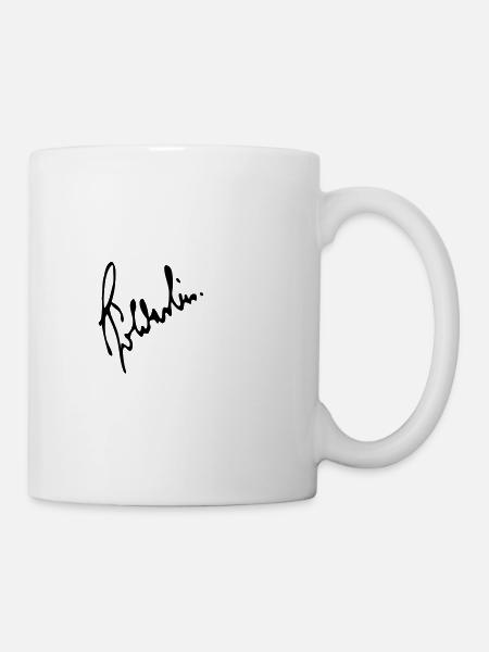 Hölderlin - Tasse - Weiß