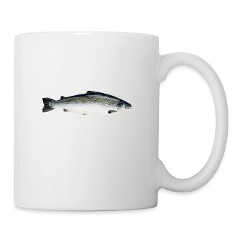 Lachs - Tasse - Weiß - Rechts