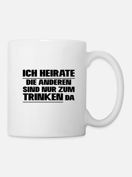 Junggesellenabschied - Tasse - Weiß