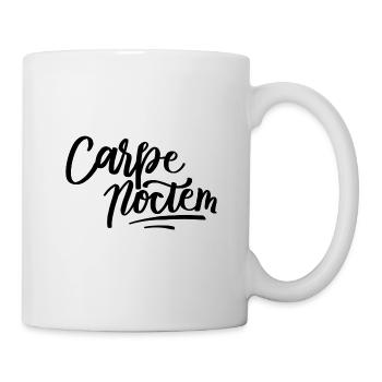 Carpe Noctem - Tasse - Weiß - Rechts