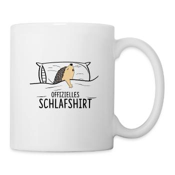 Offizielles SchlafIgel - Tasse - Weiß - Rechts