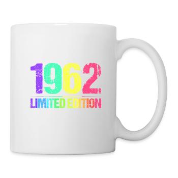 1962 Limited Edition Jahrgang 62er Retro Jahrgang - Tasse - Weiß - Rechts