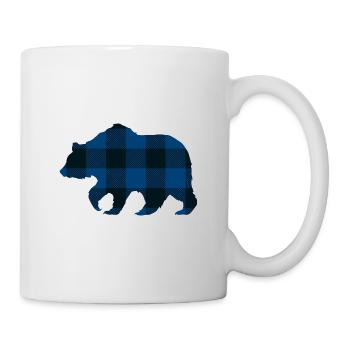 Father Bear Child Gift Men Papa Christmas - Mug - white - Right