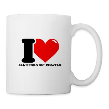 Ich liebe San Pedro del Pinatar - Tasse - Weiß - Rechts