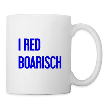 I red boarisch - Mug - white - Right