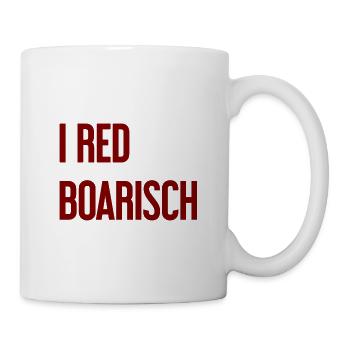 I red boarisch - Mug - white - Right