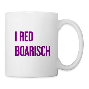 I red boarisch - Mug - white - Right