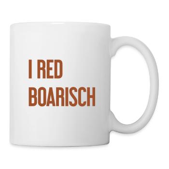 I red boarisch - Mug - white - Right