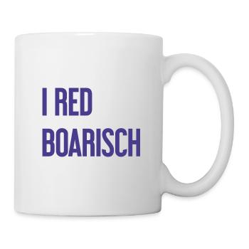 I red boarisch - Mug - white - Right