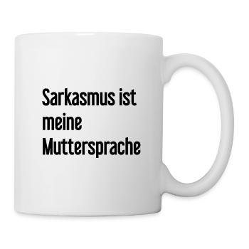 Sarcasme Pro - Mug blanc - blanc - Droite