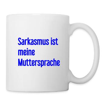 Sarcasme Pro - Mug blanc - blanc - Droite