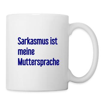 Sarcasme Pro - Mug blanc - blanc - Droite