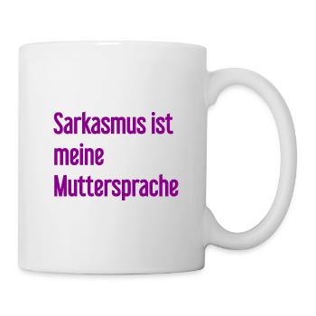 Sarcasme Pro - Mug blanc - blanc - Droite