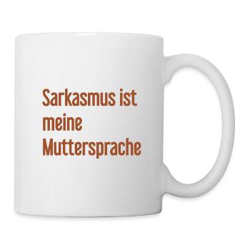 Sarcasme Pro - Mug blanc - blanc - Droite
