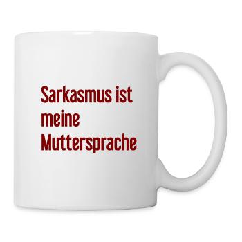 Sarcasm Pro - Mug - white - Right