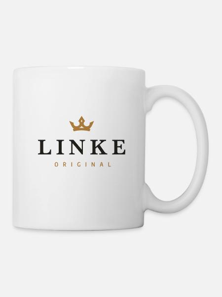 Linke Original Familienlogo - Tasse - Weiß