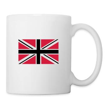 Union Jack | black-white-red | Flag flag - Mug - white - Right
