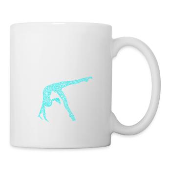 Gymnastics - Premium Design - Tasse - Weiß - Rechts
