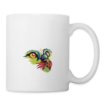 Rainbow Cat - Premium Design - Mug - white - Right